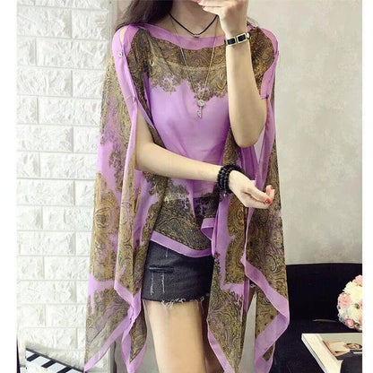 🎁2024  Hot Sale🎁French sun protection shawl