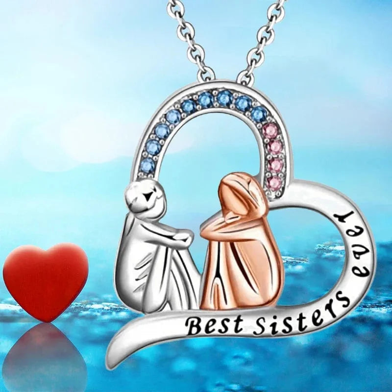 Sister Alphabet Love Necklace