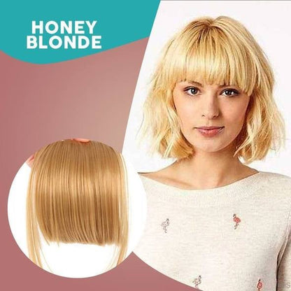 Seamless 3D Clip-In Bangs Hair Extensions(Clear Stock Now)