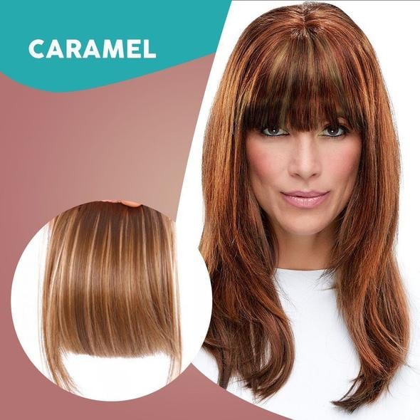 Seamless 3D Clip-In Bangs Hair Extensions(Clear Stock Now)