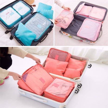 🎁Portable Luggage Packing Cubes - 6 Pieces ✈ Buy 3 Free Shipping🚗