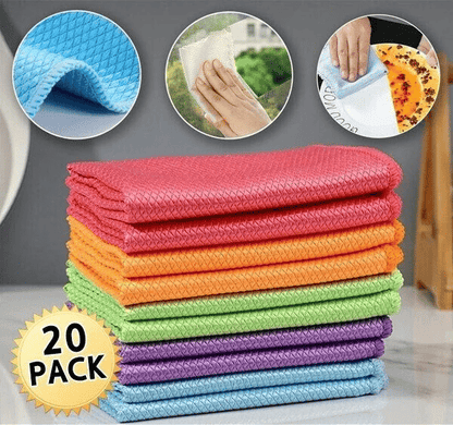 🔥Streak-Free Miracle Cleaning Cloths - Reusable