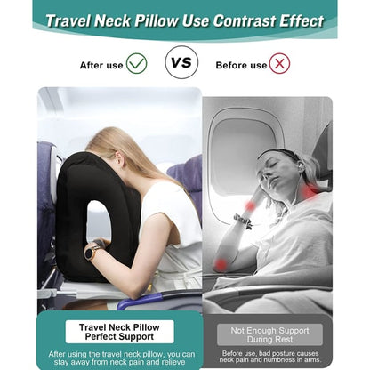 🔥leosporr Inflatable Travel Pillow