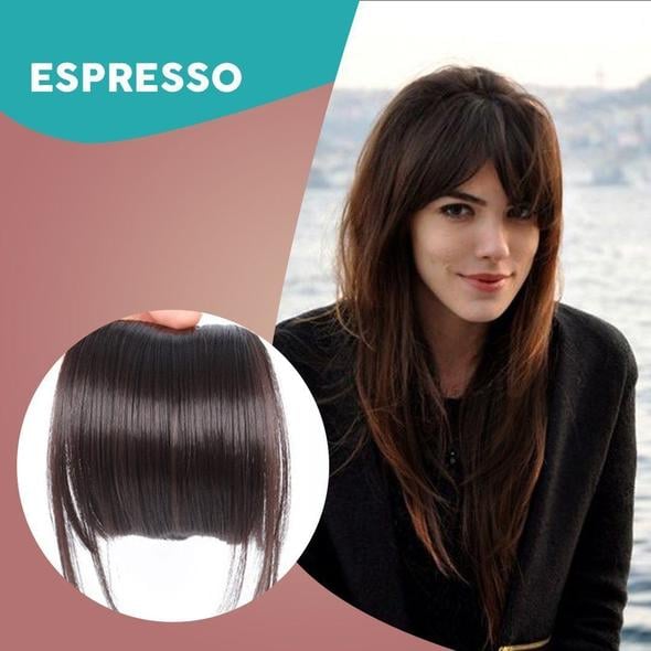 Extensions de cheveux à frange à clipser 3D sans couture (stock clair maintenant)