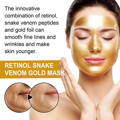 Retinol Snake Venom Gold Mask