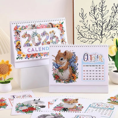 🔥LAST DAY 50% OFF - 💎2026 DIY Diamond Painting Desk Calendar🗓️