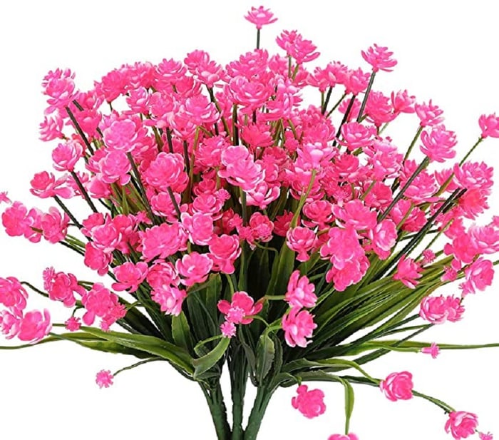 🔥Último día 70 % de descuento en flores artificiales para exteriores💐