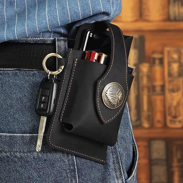 🔥Hot Sale 49% OFF- Multifunctional Leather Mobile Phone Bag