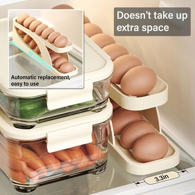 🔥HOT SALE - 48% OFF 🔥 Automatic Scrolling Egg Rack