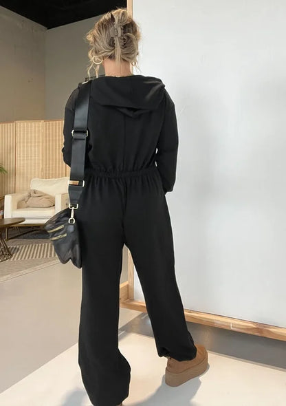 Early Christmas Sale 80% OFF - Cozy Days French Terry Jumpsuit (Buy 2 Free Shipping)