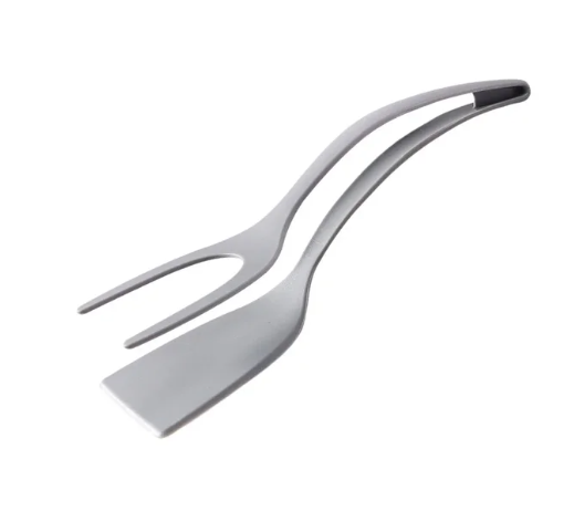 2 IN 1 FLIP SPATULA TONGS