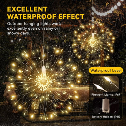 Christmas Pre-sale SAVE 50%🎄Hanging Starburst Fairy Lights for Christmas