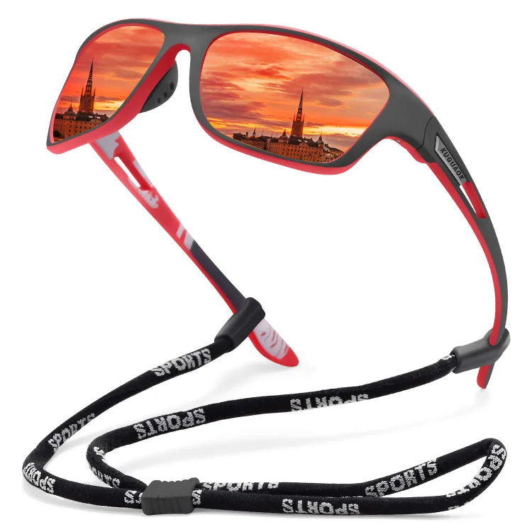 2024  Outdoor Sports Sunglasses with Anti-glare Polarized Lens