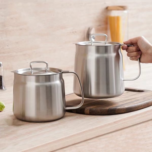 2-in-1 304 Stainless Steel Multifunctional Oil Strainer Pot 🔥BUY 2 FREE SHIPPING