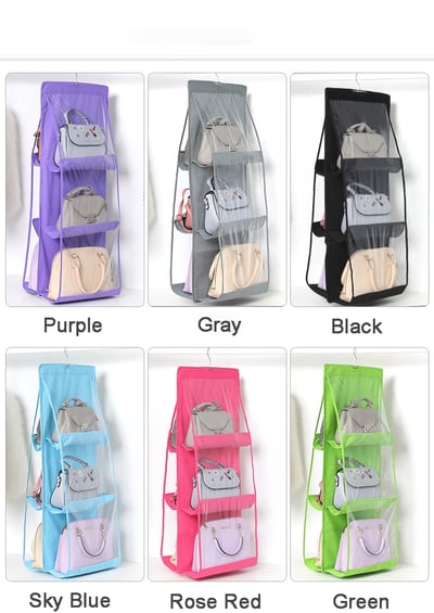 🎁2024 New Year Hot Sale🎁🔥Double-Sided Six-Layer Hanging Storage Bag