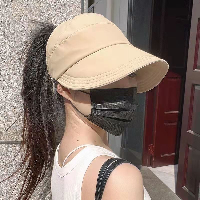 🔥Achetez-en 2, économisez 20 % : chapeau de soleil à dessus creux avec protection UV pour l'extérieur.