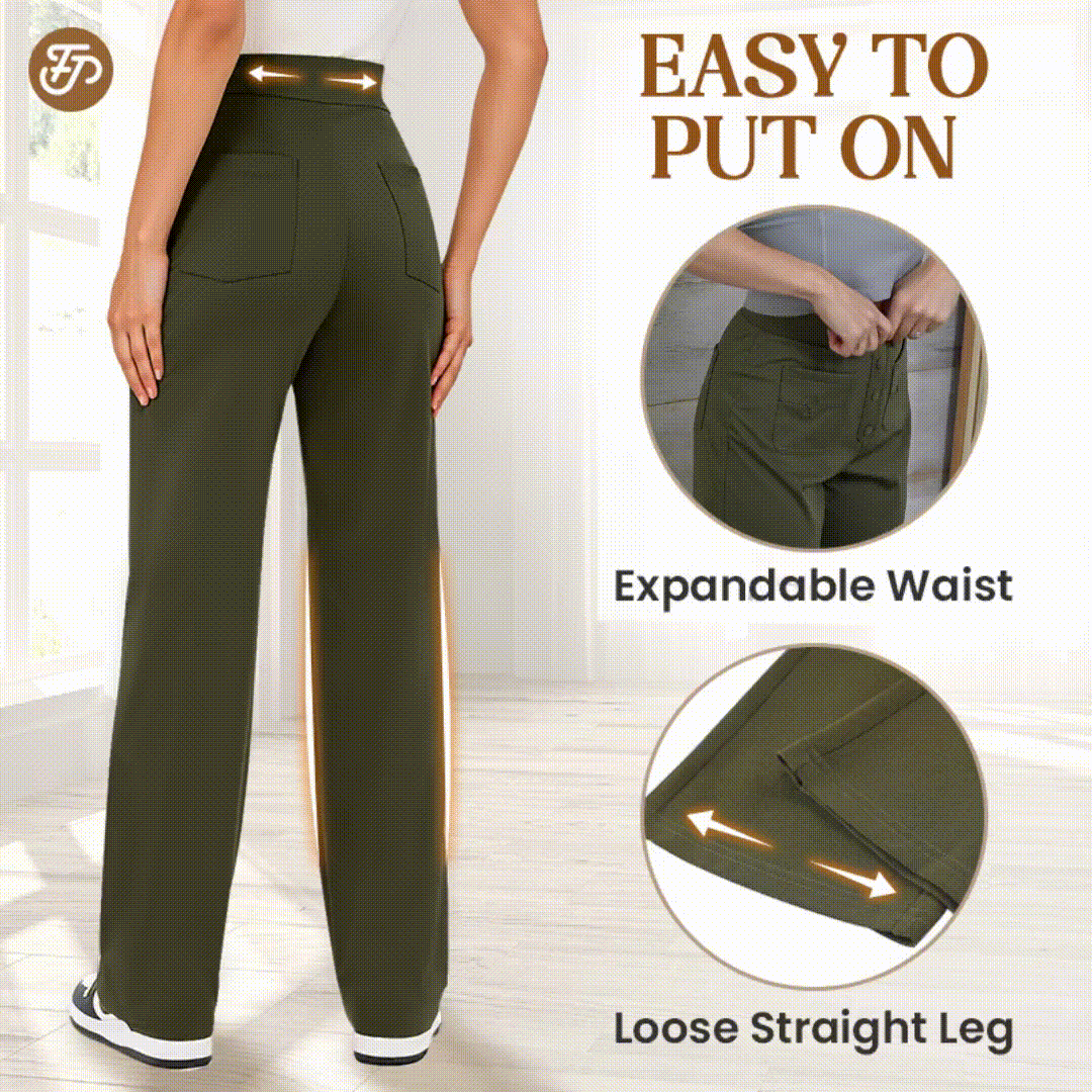 🔥Last Day 70% Off🔥Women's Casual High Waist Stretch Pants (Buy 2 Free Shipping)