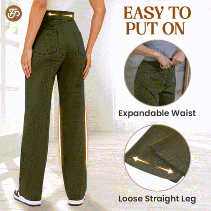 🔥Last Day 70% Off🔥Women's Casual High Waist Stretch Pants (Buy 2 Free Shipping)