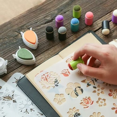 🔥 Last Day – 49% OFF 🔥 DIY Sponge Finger Painting Kit