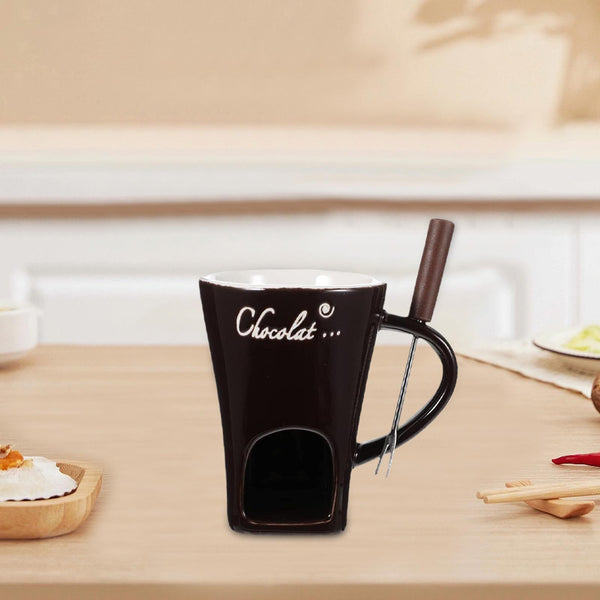 Multi-Functional Ceramic Fondue Mug