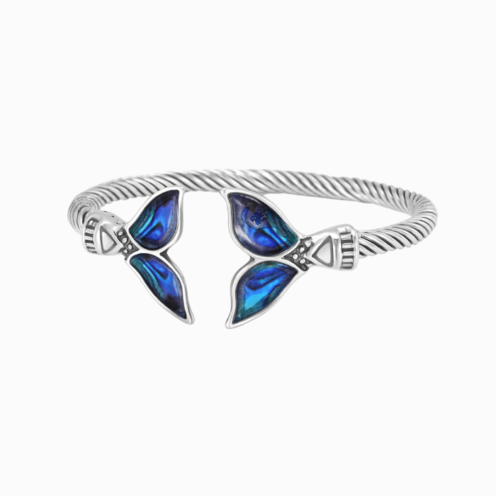 To My Daughter, Always With You Mermaid Tail Cuff Bracelet