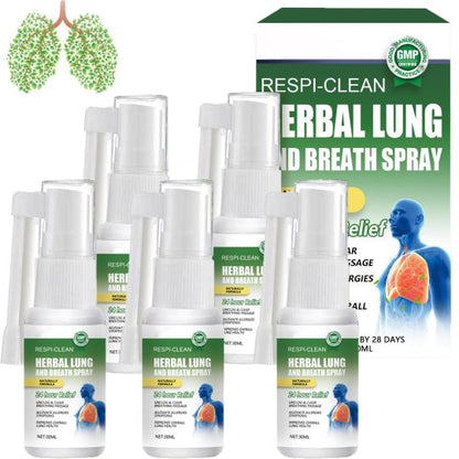 🔥Buy 1 Get 1 Free- RESPICLEAN™️ Herbal Lung and Breath Spray