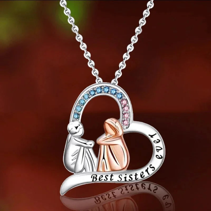 Sister Alphabet Love Necklace