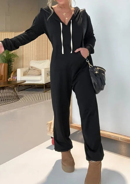 Early Christmas Sale 80% OFF - Cozy Days French Terry Jumpsuit (Buy 2 Free Shipping)