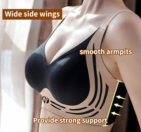 🎁Last Day 49% Off - Super gather bra | Wireless Push-up Bra👍No more sagging breasts