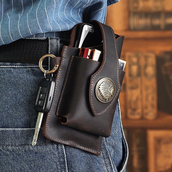 🔥Hot Sale 49% OFF- Multifunctional Leather Mobile Phone Bag