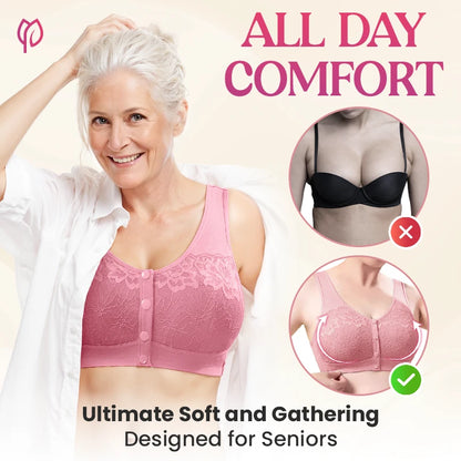 Posy Bra - Magic Comfort Front Closure Shaping Bra for Seniors