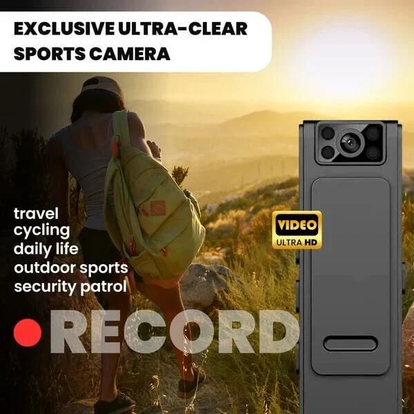 🔥LAST DAY PROMOTION 🔥 Noise Reduction Sports Camera