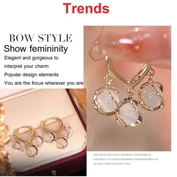 (🎁2024 New Year Hot Sale🎁)Small fresh temperament simple ear buckle