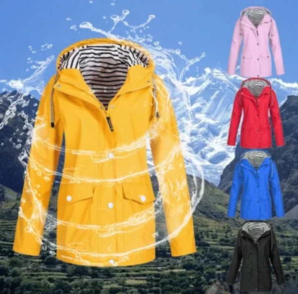 🔥 2024 HOT SALE 🔥Women Waterproof And Windproof Jacket ( Buy 2 Free Shipping )