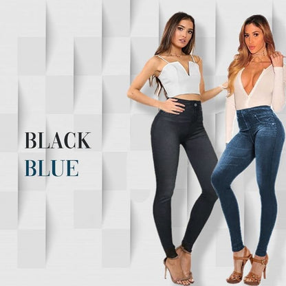 MARGOT PERFECT SKINNY FIT STRETCH PULL ON PUSH UP PLUS SIZE DENIM JEANS LEGGINGS