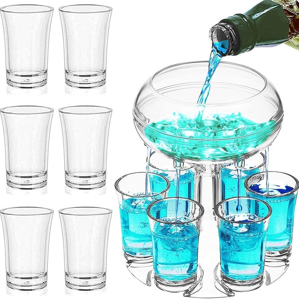 (💥VENTE CHAUDE💥)Distributeur d'alcool à 6 shots - Achetez-en 2, livraison gratuite