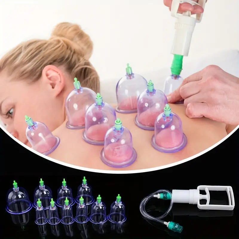 Cupping Set Massage Therapy Cups -   for Cellulite Reduction Back Neck Joint Pain Relief,  Cupping Set