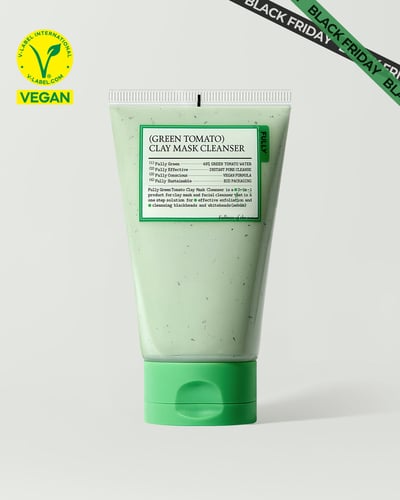 🎉Last day Super discount!💃(GREEN TOMATO) CLAY MASK CLEANSER