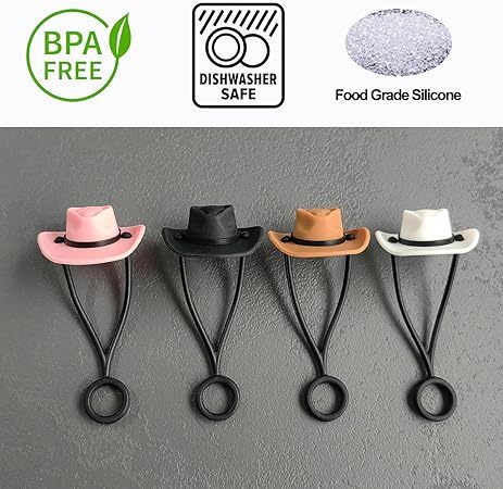 CHAPEAU DE COWBOY EN SILICONE COUVRE-PAILLE