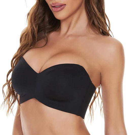 💕ÚLTIMO DÍA 49% DE DESCUENTO -🔥Sujetador bandeau convertible antideslizante con soporte completo