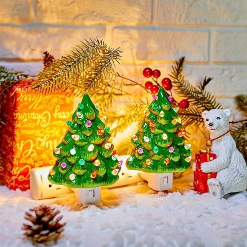 🎄Christmas Sales 70% 🎄2024 Christmas Tree Night Light（Buy many offer）