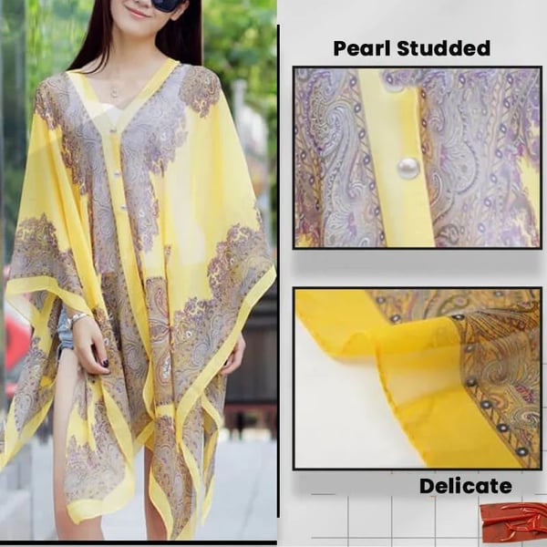 🎁2024  Hot Sale🎁French sun protection shawl