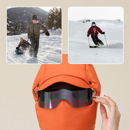 Last Day 70% off-Windproof Full Face Outdoor Mask with Goggles