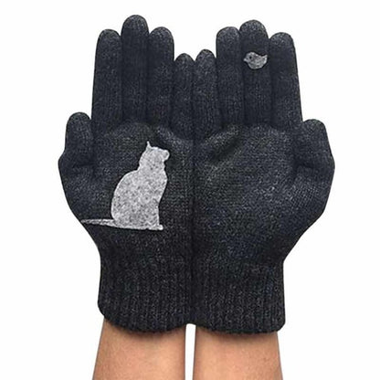 Cat Fan Cotton Gloves