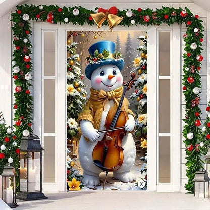 2024 Christmas Front Door Decoration