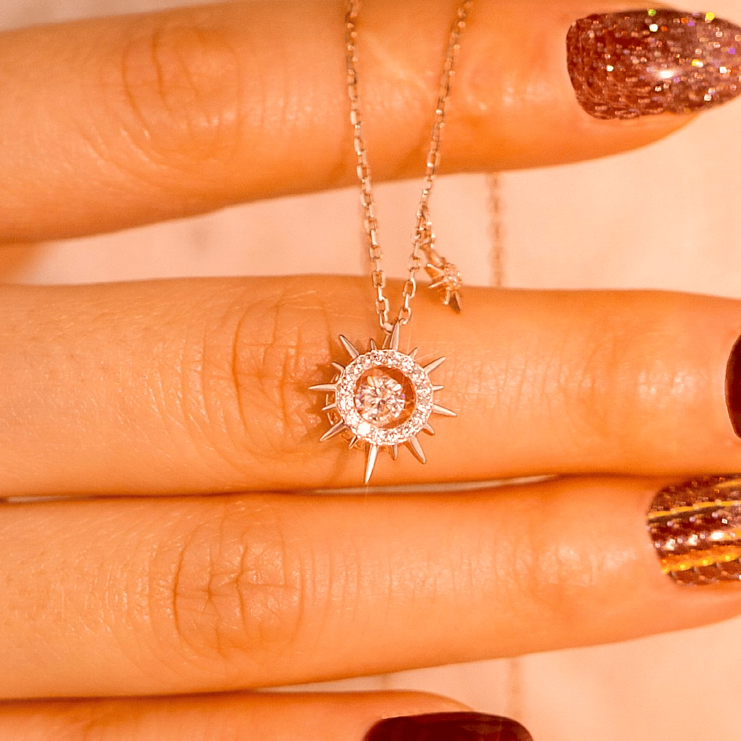 🌞SUN WILL RISE Necklace - ''We always have each other's back''👩‍❤️‍👩