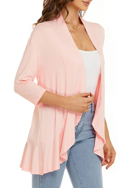 Women's Casual Lightweight Open Front Cardigans (Buy 2 free shipping)