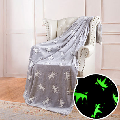 Hurry up! Sale Ends in 01:57:36.3 😊Double Sided Flannel Luminous Blanket-🔥