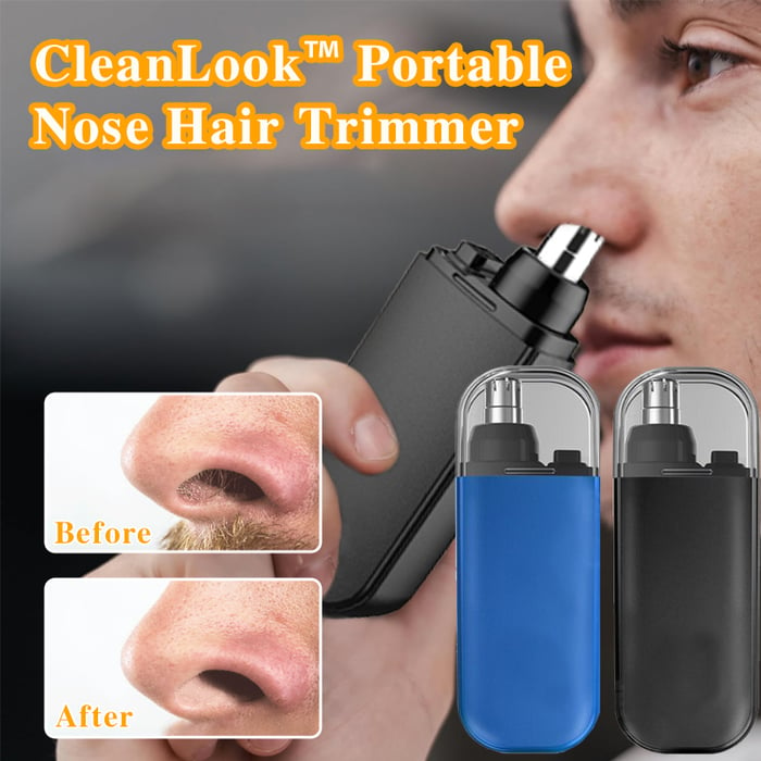 (🔥HOT SALE NOW 65% OFF) - Portable Nose Hair Trimmer (Painless & Precision)