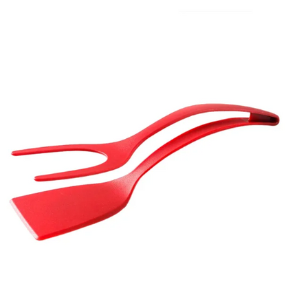 2 IN 1 FLIP SPATULA TONGS